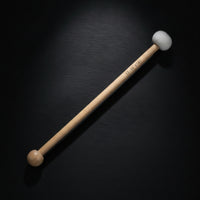 2 Pieces Soft doubleEnded Mallet Long-Lasting Percussion Mallet with Wooden Handle Lightweight Drum Stick with Felt Head Even for Drummers, Performance, Rehearsal