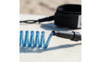 surf boards Leash with Coiled Cord Coiled surf boards Leash Comfortable for Surfers, Surfing