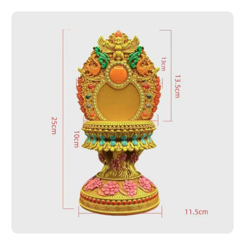 Tibetan Altar Stand Resin Buddha Shrine Strong Load-Bearing for Buddhists