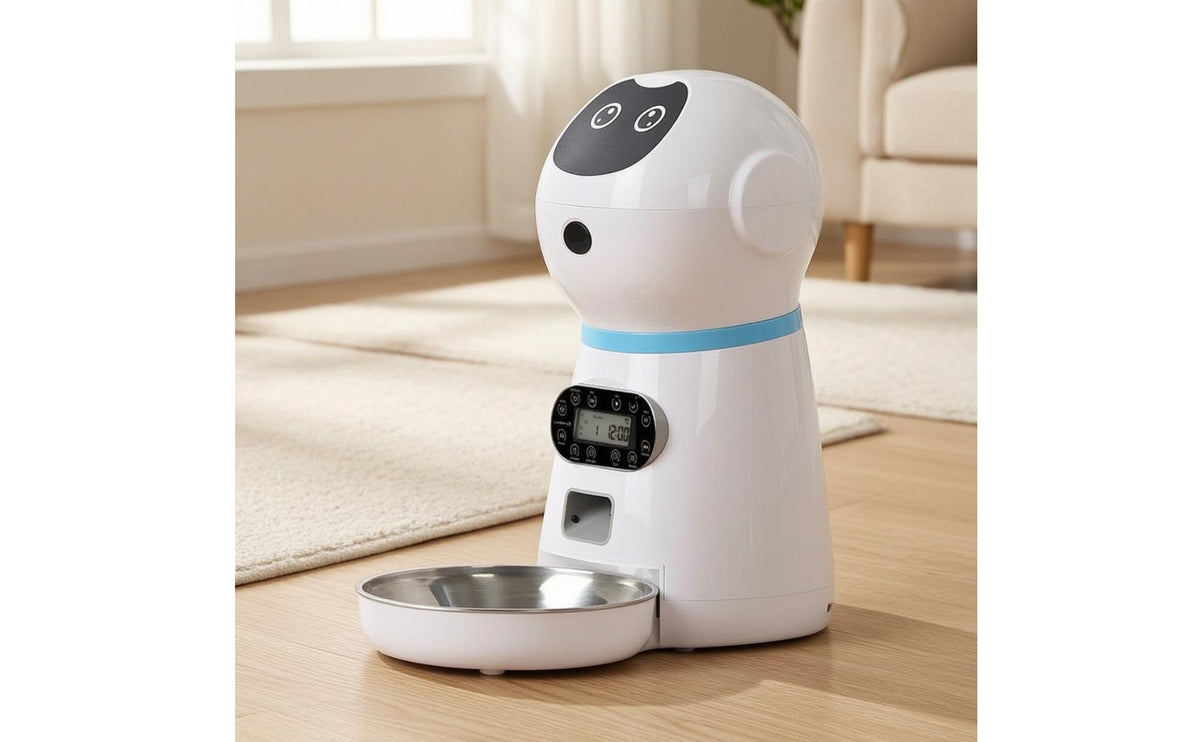 Automatic Pet Feeder Schedulable Timed Pet Feeder Digital Food Dispenser for Cats, Dogs, Home, Kitchen