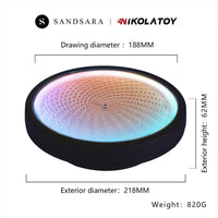 NIKOLATOY&SANDSARA迷你沙画机器人解压桌面摆件