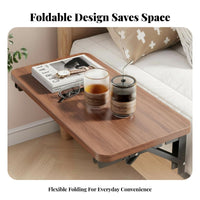 clamp-on Bed tray Foldable Design Folding Bed Frame Tray Space-Saving for children