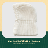 Heart Puppy Sweater, Pet Clothes, Knitted Winter Hat