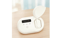 Snap-on Urine Wetness Alarm with Receiver Audible Wireless Bedwetting Alarm Compact Wireless Bedwetting Monitor Sound for Elderly