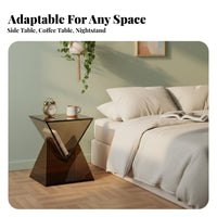 Sculptural Side Table Minimalist Aesthetic Household Furniture Artistic Design Modern Aesthetic for Students, Bedroom