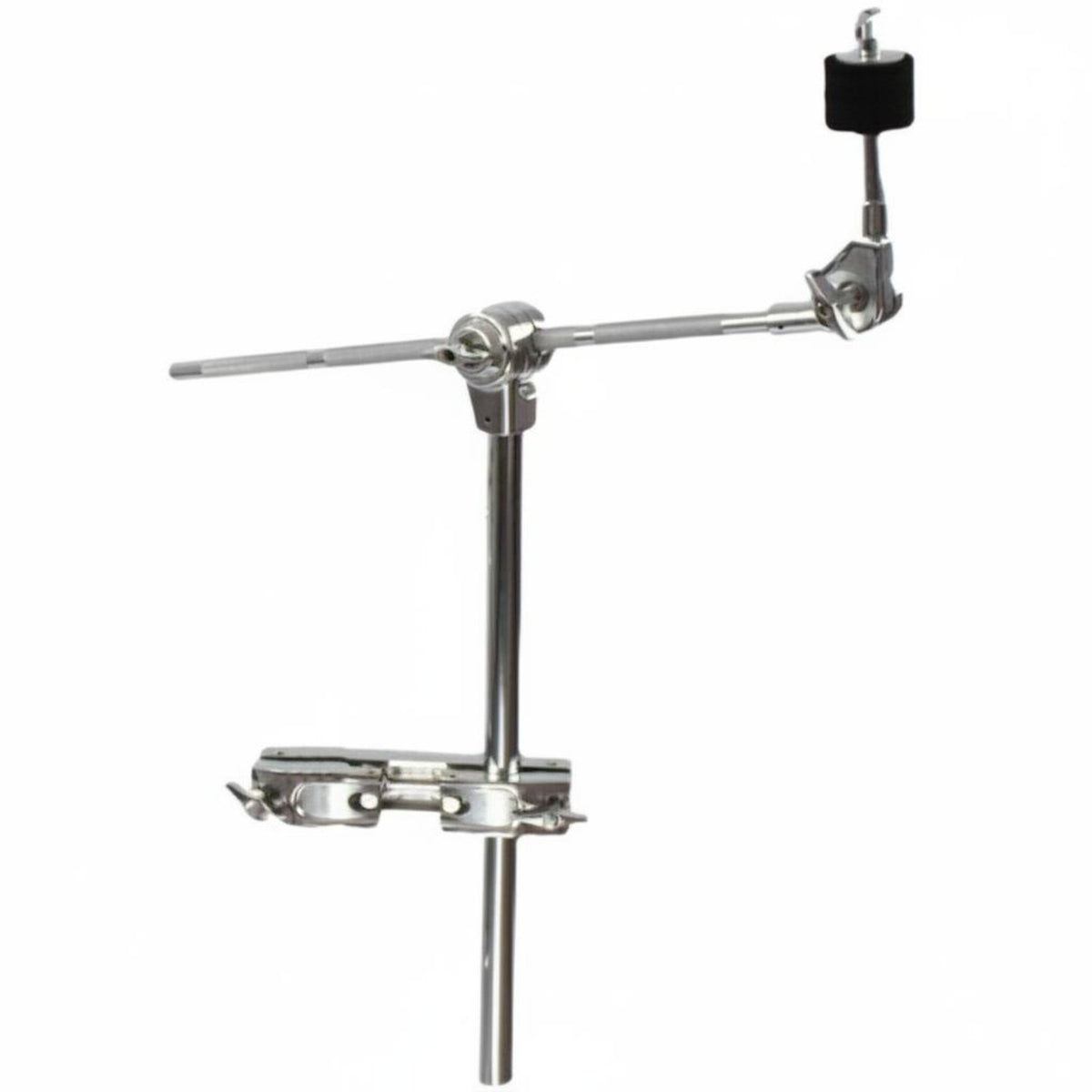 Cymbal Mounting Clamp Adjustable Cymbal Holder Clamp Sturdy Metal Drum Kit Extension Mount for Percussion Drummers