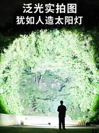 手电筒登山夜爬强光充电超亮远射大功率户外超长续航大容量徒步小