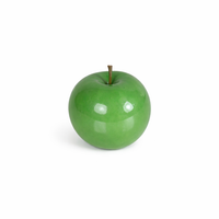 Ceramic Figurine for Living Room Decor and Birthday Gift, Decorative Fruit Ornament with Glazed Finish