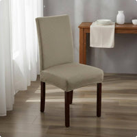 Geometric Pattern Chair Cover Stretchable Jacquard Chair Cover Stretchy for Home