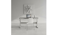 Non-Electric Hand Crank Sit Stand Desk Ergonomic Design Hand Crank Standing Desk Spacious Work Surface Office Furniture Sturdy Construction for Students