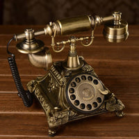 Antique Rotary Phone Plug and Play Vintage Telephone