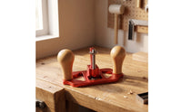 Hand Router Plane Adjustable Router Plane Aluminum Alloy Grooving Tool for Woodworkers, Carpenters, Crafting, Workshop, Furniture Repair