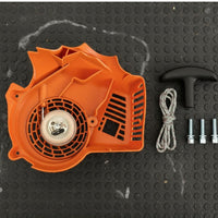 6 Pieces BG50 Retractable Starter Expertly Crafted Retractable Starter Assembly Includes Screws Engine Pull Start Assembly