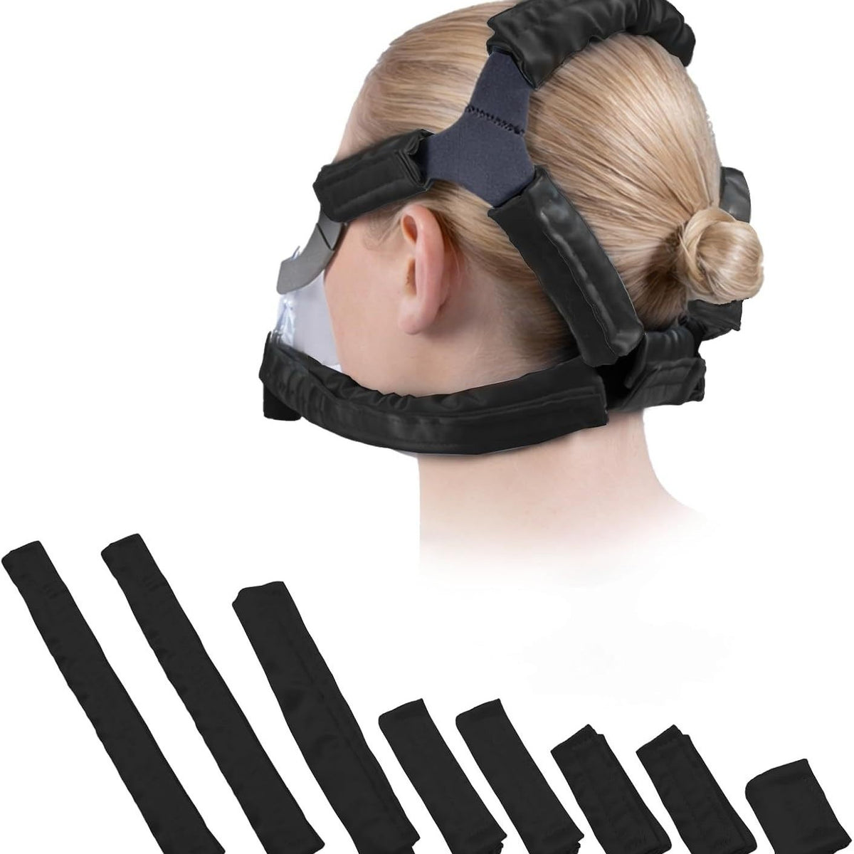 CPAP Mask Strap Cover Pad, Soft Fleece Lining, Nylon Material