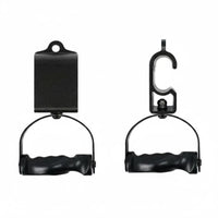 2 Pieces Ergonomic Loop Handles Non-Slip Bicep Curl Handles Full Body Exercise Equipment Equipment for Gym-Goers