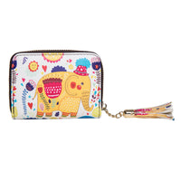 RFID Blocking Cartoon Card Holder Wallet with Multiple Card Slots
