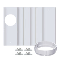 Air Conditioner Window Kit Sliding Hardware Heat Resistant for Rental Rooms
