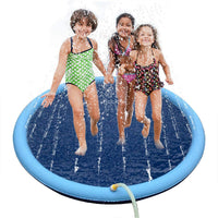 Pet Sprinkler Pad Splash Play Mat for Dogs & Kids, Outdoor Non-Slip Wading Pool