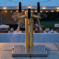 Stainless Steel Beer Tap Column Lever-Style Keg Beer Column Reflective