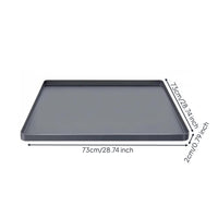 Laundry Machine Pad Waterproof Washing Machine Top Cover Scratch Resistant Silicone Appliance Mat for Garage, Kitchen, Entryway