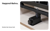 Space Saving Rotating Shoe Rack Large Capacity 360 Degree Revolving Shoe Stand Easy Installation Multi-Tier Revolving Shelf Sturdy and Long-Lasting for Apartment Dwellers, Homeowners, Fashion Enthusiasts, Entryway, Wardrobe, Bedroom, Dorm Room