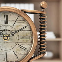 Noiseless Analog Timepiece Compact Decorative Analog Timepiece Easy to Read