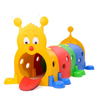 Elf Crawl Tunnel Toy for Kindergarten Small Outdoor Caterpillar Crawl Tunnel Indoor Time Crawl Tunnel