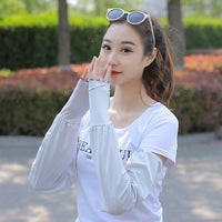 Unisex UV Protection Cooling Arm Sleeves for Cycling and Outdoor Activities