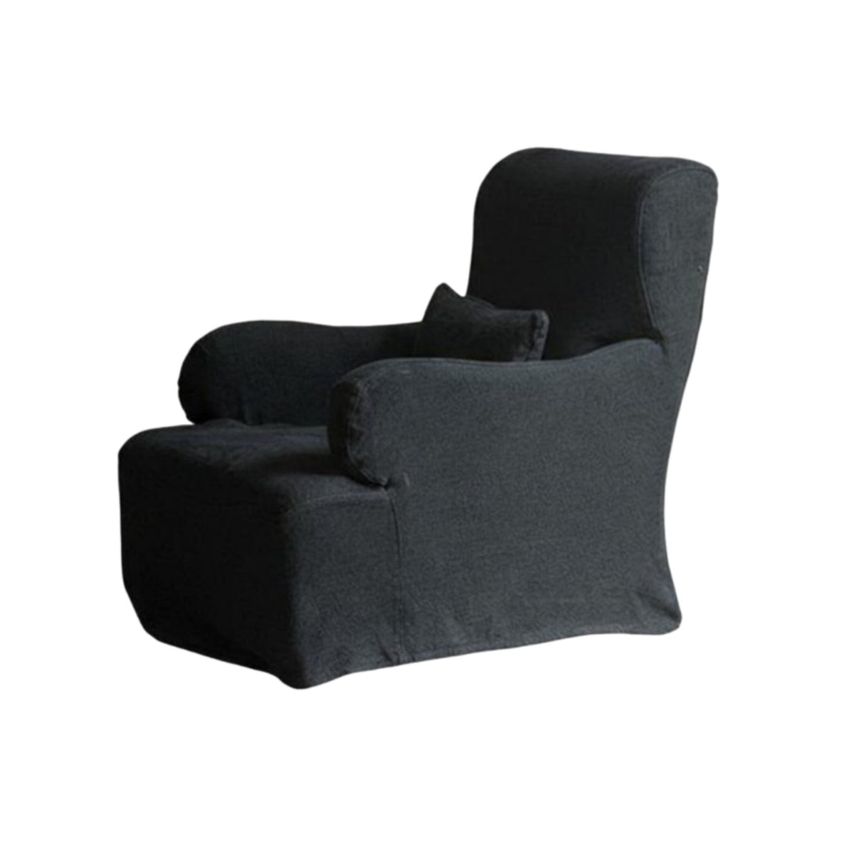 Japanese Wabi-Sabi aesthetic Armless Floor Sofa Removable and cleanable Cover Lounge Chair Designer Inspired Indoor Furniture Minimalist Design for Guesthouse Owners, Apartment Dthis productllers, Balcony, Living Room, Bedroom, perusing corner