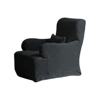 Japanese Wabi-Sabi aesthetic Armless Floor Sofa Removable and cleanable Cover Lounge Chair Designer Inspired Indoor Furniture Minimalist Design for Guesthouse Owners, Apartment Dthis productllers, Balcony, Living Room, Bedroom, perusing corner