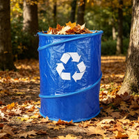Foldable Trash Can Lightweight Expandable up Trash Can Easy to Clean Portable Leaf Bucket for Gardening