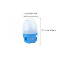 Heated Chicken Waterer Sturdy Automatic Livestock Waterer Leak Resistant