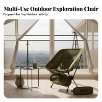 Moon Chair Foldable Design rearpacking Chair small for Fishing, outdoor event and travelers