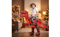 Inflatable Inflatable Dinosaur Costume Funny Inflatable Mounted Costume Comfortable Apparel Easy to Use for Stage Performances