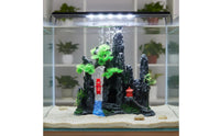 Water Wheel Pagoda Decoration Non-Fading Resin Rockery Ornament Lifelike Design