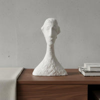 Modernist Figure Sculpture Modern Design Abstract Human Bust Minimalist