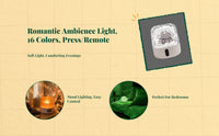 Cordless Speaker Night Light, Dimmable LED, Color-Changing