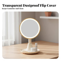 Cosmetic Organizer with Jewelry Stand Multi-Functional for Dormitory, Teenagers