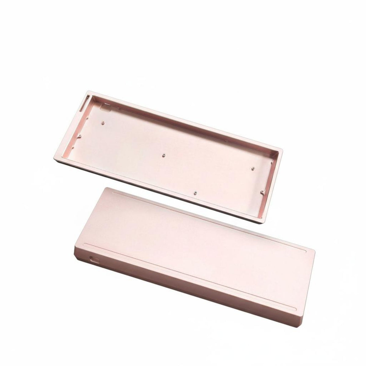 Aluminum Keyboard case Anodized Finish Computer Gaming Keyboard Housing for Enthusiasts