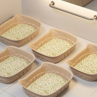 Single-Use Litter Tray Splash-Proof for Car, Kittens