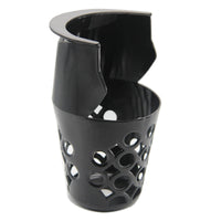 Pool Table Pocket Receptacle Elongated Billiard Ball Basket Perforated for Game Rooms