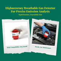 Breathable Gas Detector, Exhaust Gas Analyzer, Automotive Detection, Multi-Parameter Measurement, Precise Diagnosis