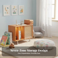 Dog-Shaped End Table Multi-Purpose Side Cabinet Narrow dimensions for Small Spaces