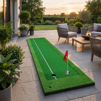 3m Putting Green Mat, Home Putting Green for putting Practice, Artificial Turf Mat for Indoor Outdoor Use
