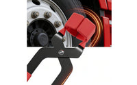 Wheel Lug Nut Cap Plier Soft Rubber Jaw Wheel Nut Cap Pliers Non-Scratch Auto Repair Tool for Mechanics