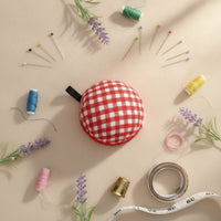 1 Piece Wrist Pincushion Needle Organizer Soft Cotton Pad Adjustable Band Lightweight Hand-free Pin Storage Suitable for Home Sewing Quilting