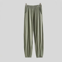Ladies Trousers for Women UK with High Waist and Side Pockets, Loose Fit Joggers in Soft Modal Material, Plus Size Available
