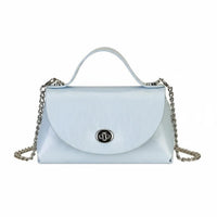 Chain Strap Crossbody Purse Timeless Fashion Mini Top Handle Bag Lightweight