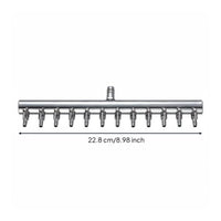 Stainless Steel Air Manifold Adjustable Air Valve Splitter Precise Control