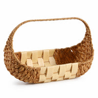 Basket with Handle Decorative Woven Gift Basket Handheld for Fruit Display
